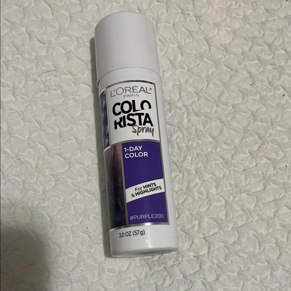 NWT L'Oreal Paris Colorista 1-Day Color Spray Purple 200